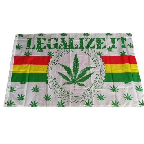 Drapeau Cannabis <br> Legalize It