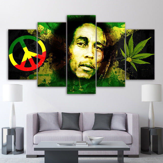 Tableau Cannabis <br> Bob Marley