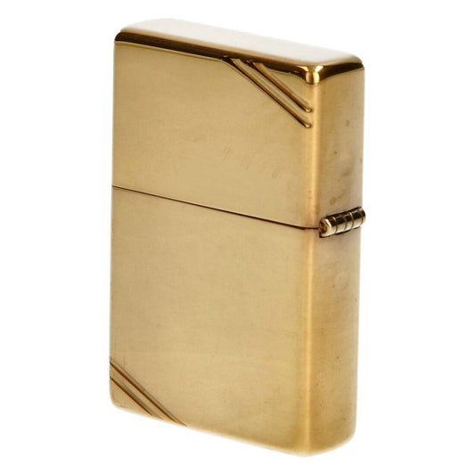 Briquet zippo inox doré