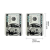 100 PCS Dollar Sign Pattern Money 1g-3.5g Mylar Bags Smell Proof Bag Tobacco Accessories U.S. Dollars Zip lock Bag Copy Props