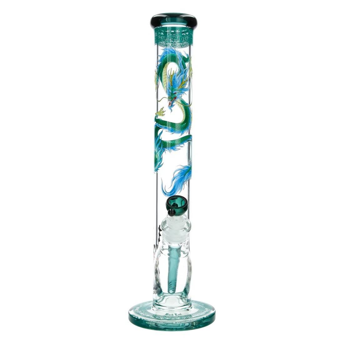 Bang en verre Black Leaf