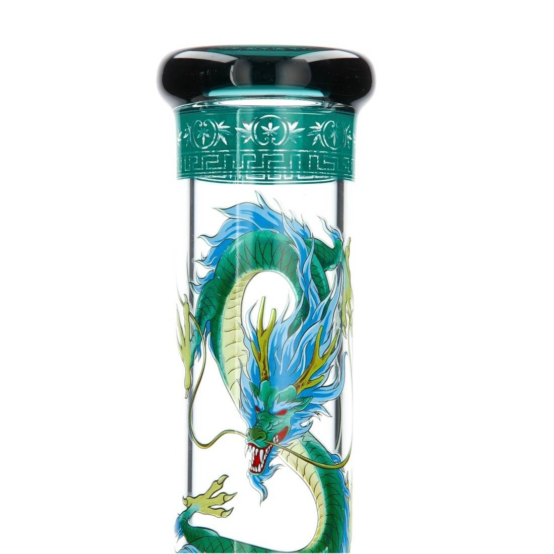 Bang en verre Black Leaf