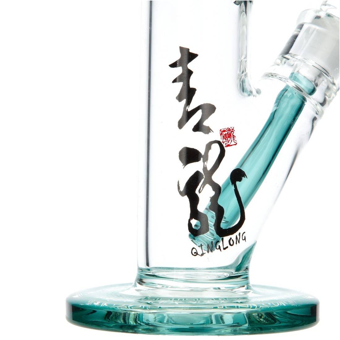 Bang en verre Black Leaf