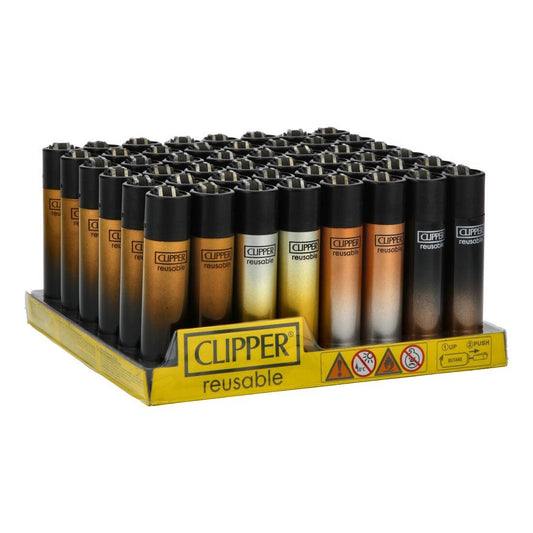 Briquet clipper black gradient
