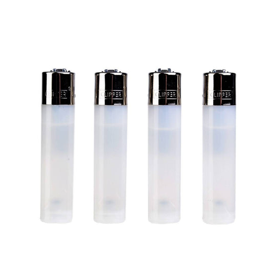 Briquet clipper blanc