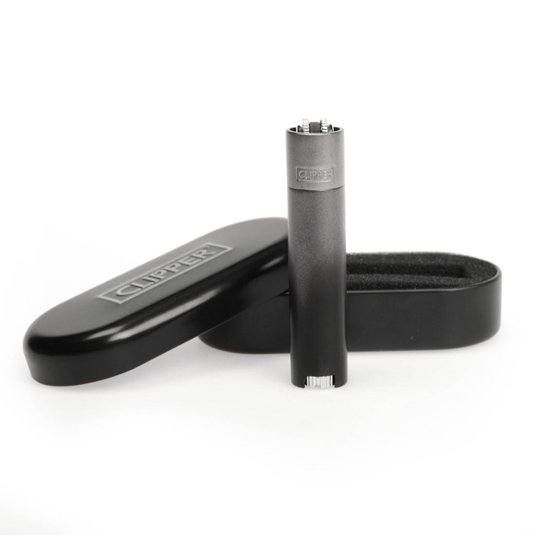 Briquet clipper gris