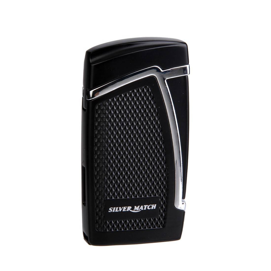 Briquet silver match noir