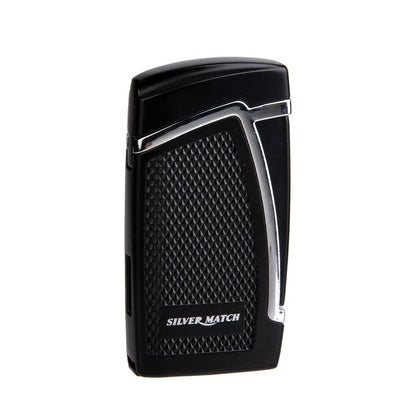 Briquet silver match noir
