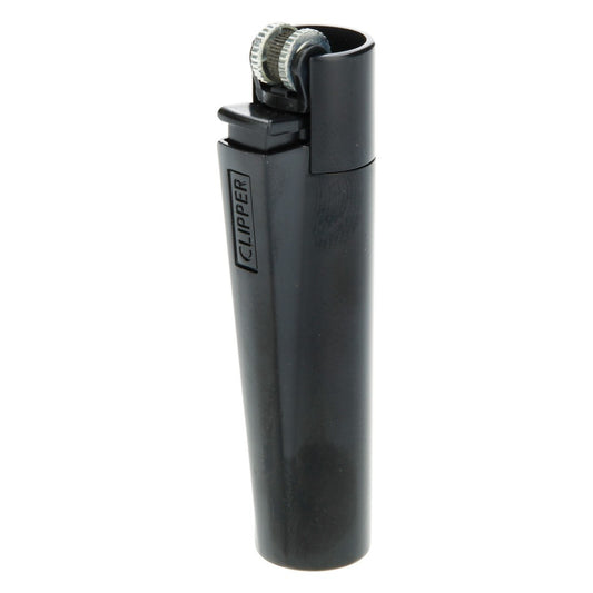 Briquet clipper noir mat