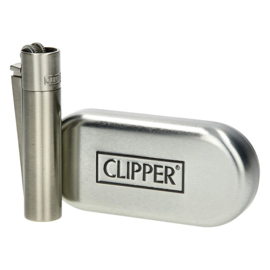 Briquet clipper en métal