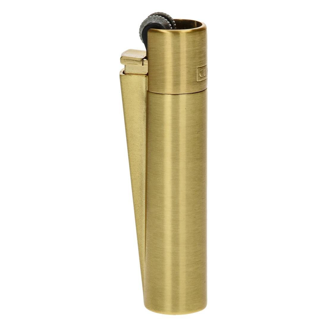 Briquet clipper gold