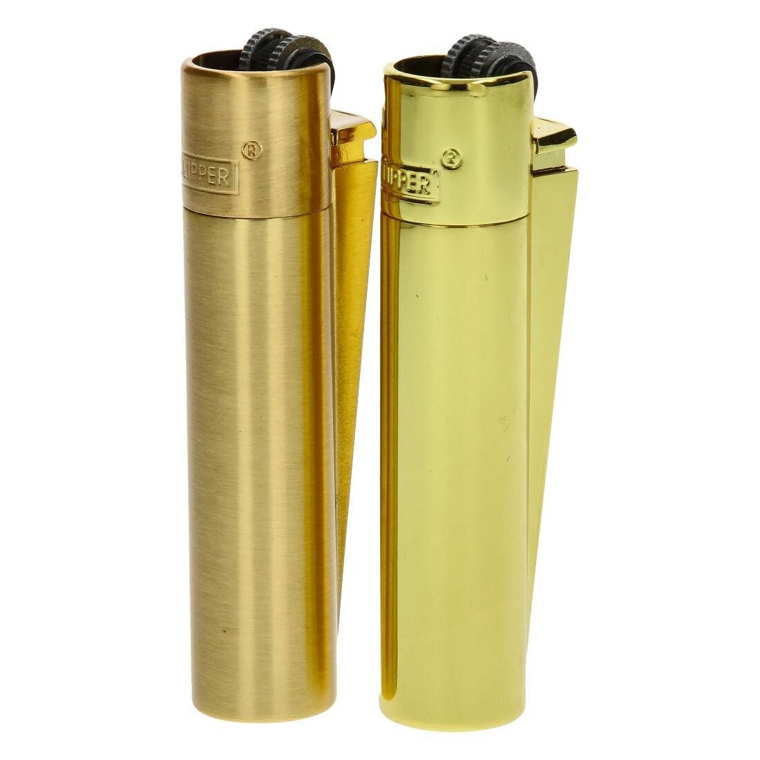 Briquet clipper gold