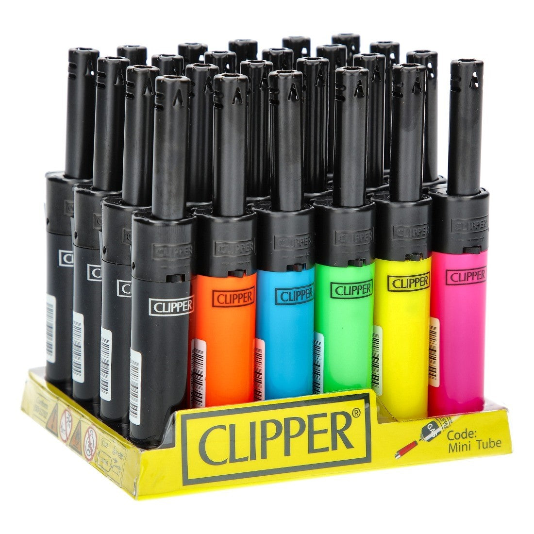 Briquet clipper mini tube