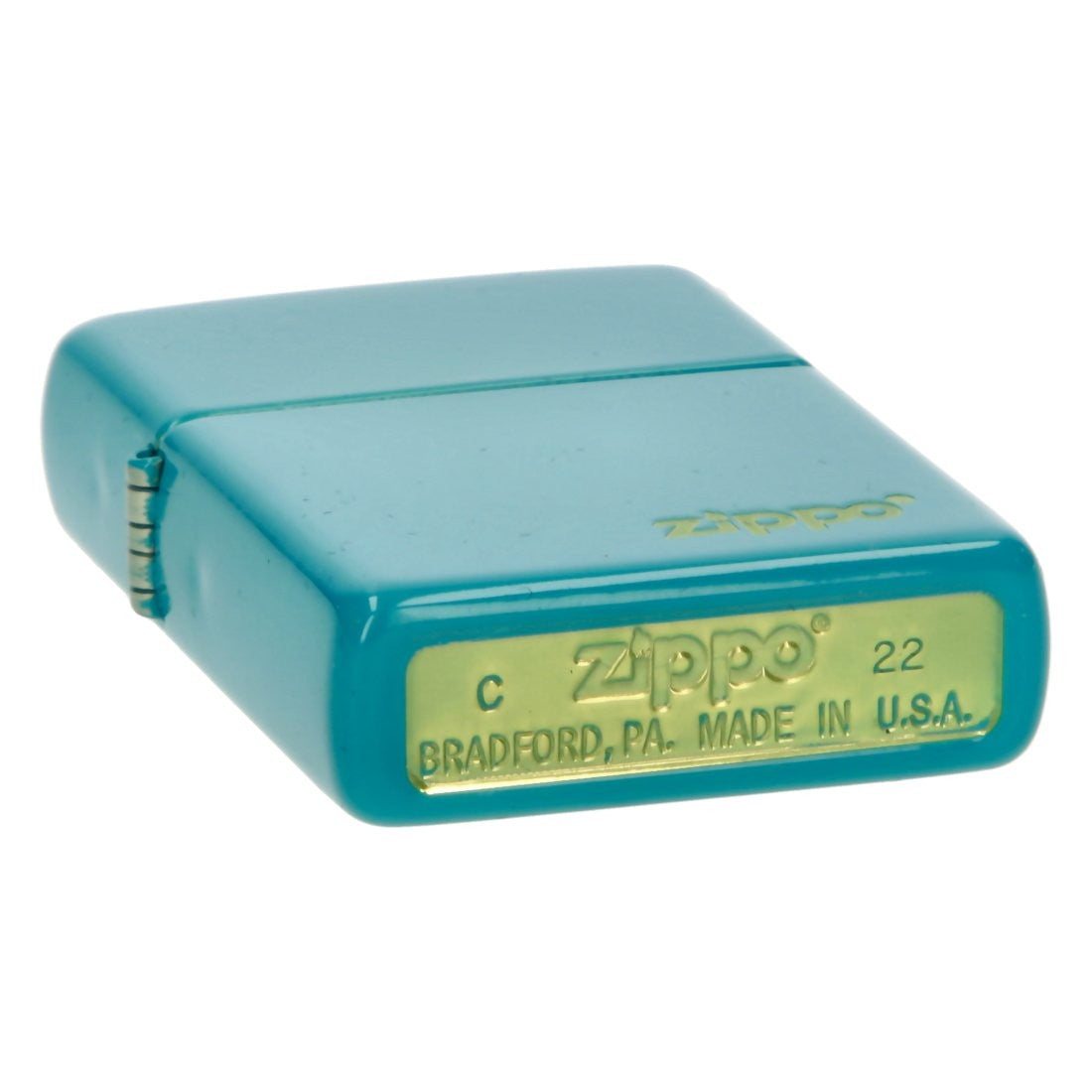 Briquet zippo bleu