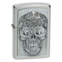 Briquet zippo tête de mort