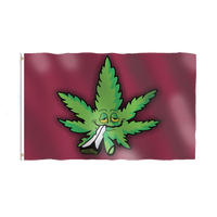 Drapeau Feuille de Cannabis