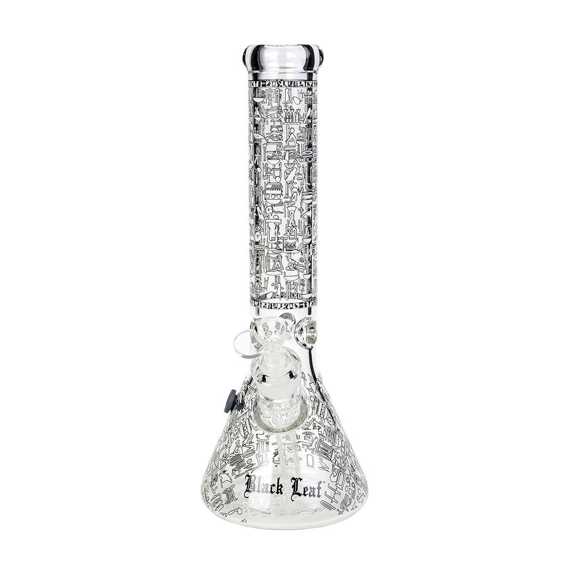 Bang en verre Black Leaf