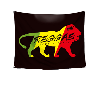 Drapeau Reggae Lion