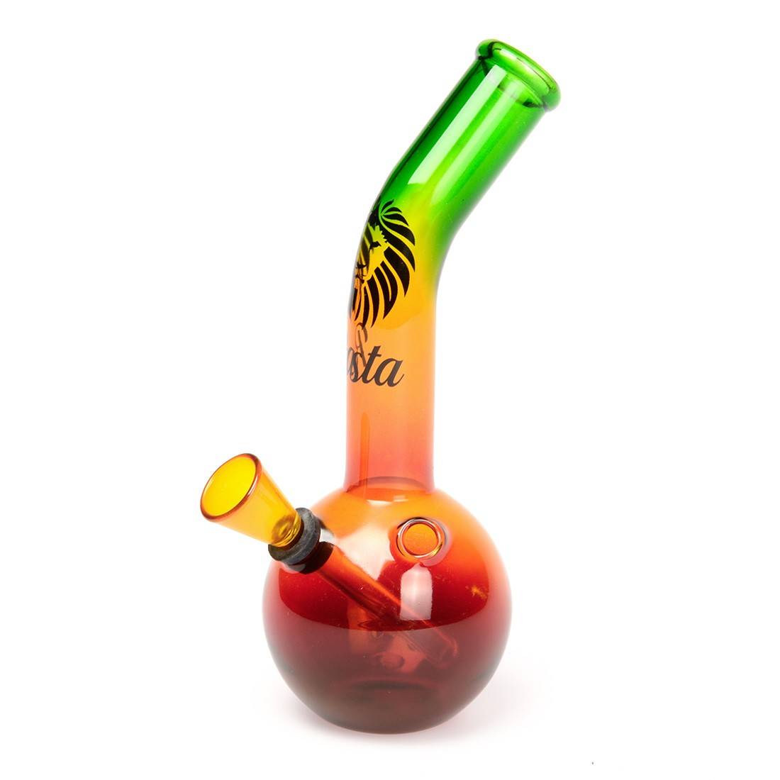 Bong en verre rasta