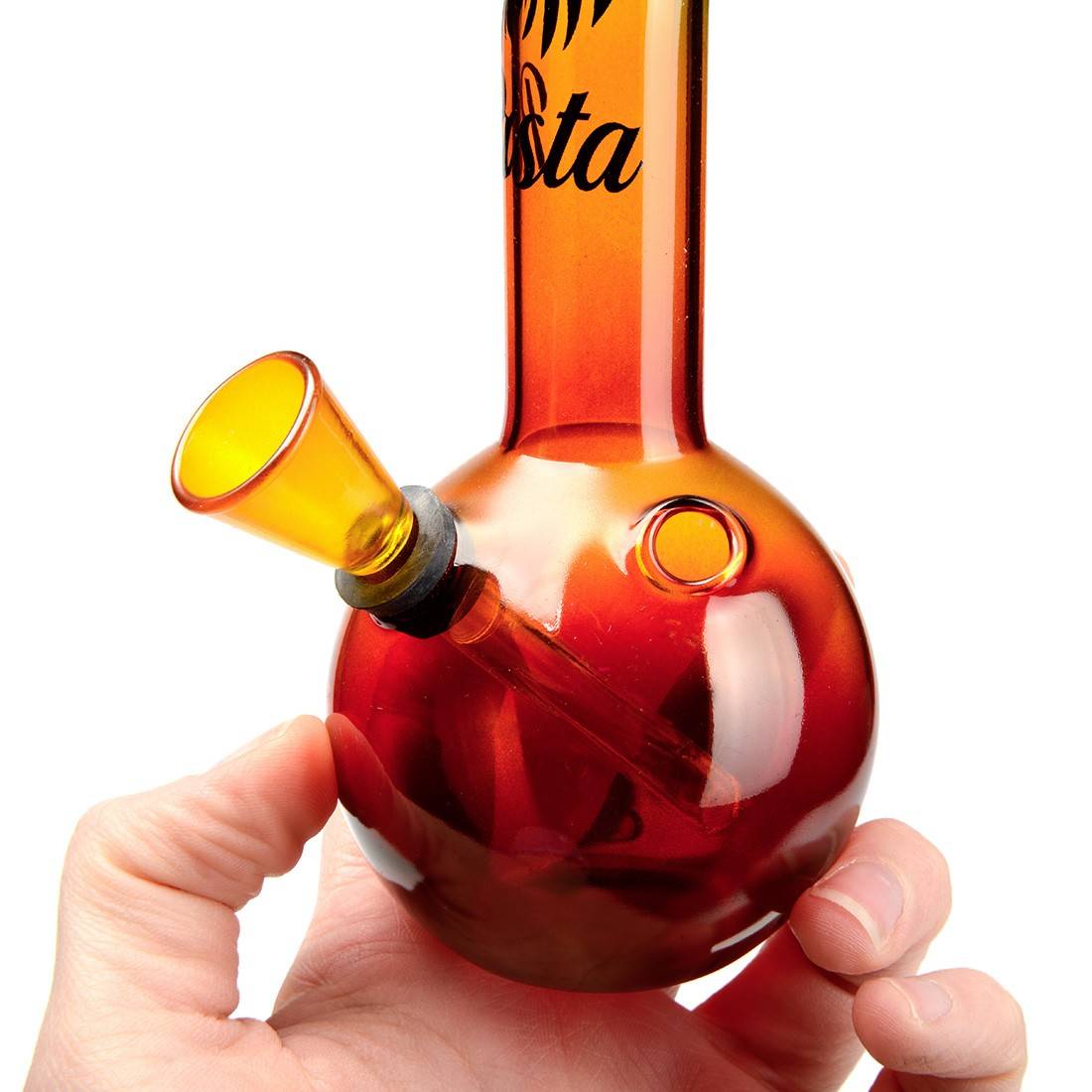 Bong en verre rasta