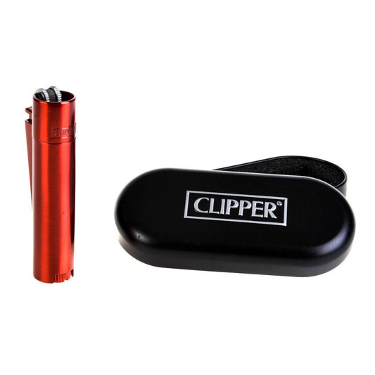 Briquet clipper rouge