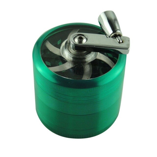 Grinder Cannabis Manivelle 4 Parties