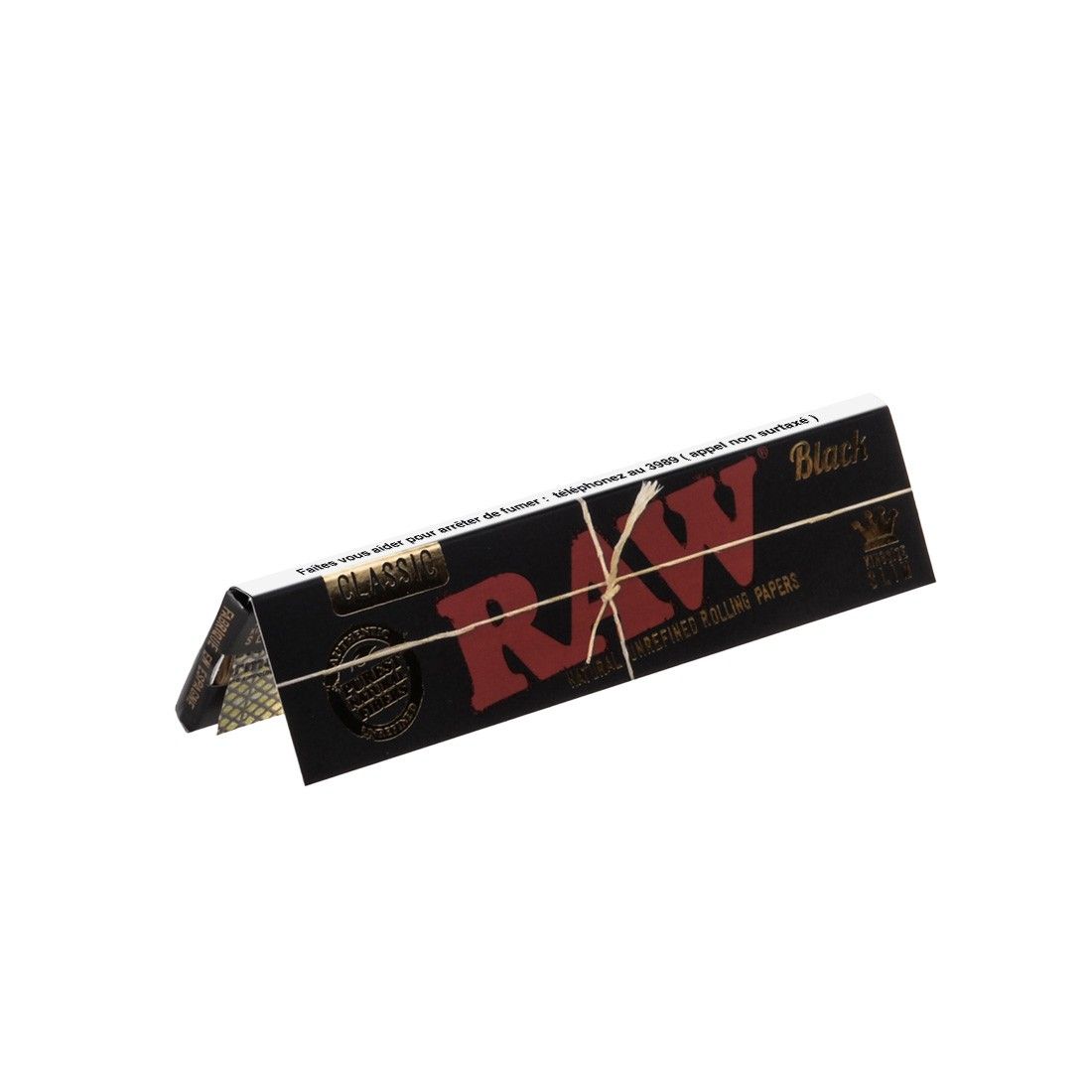 Feuilles à rouler Raw black