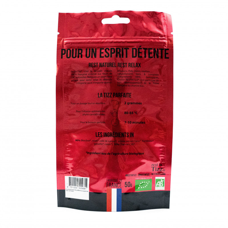 Infusion CBD aux Fruits Rouges