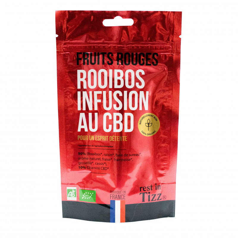 Infusion CBD aux Fruits Rouges