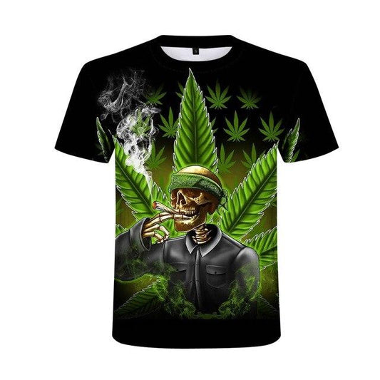 T-shirt squelette