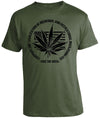 T-Shirt Cannabis Américain Weed
