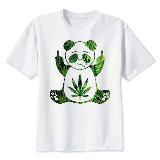 T-Shirt Cannabis Panda