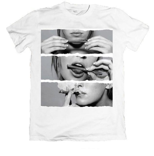 t shirt roule un joint