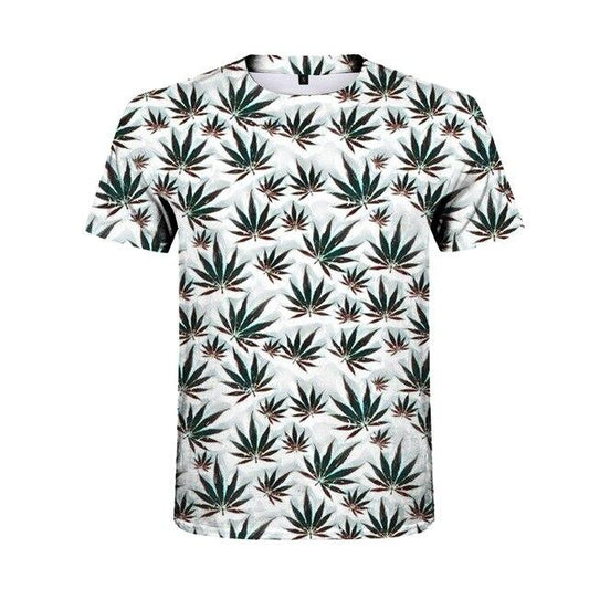 Tee Shirt Motif Weed