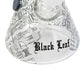 Bang en verre Black Leaf