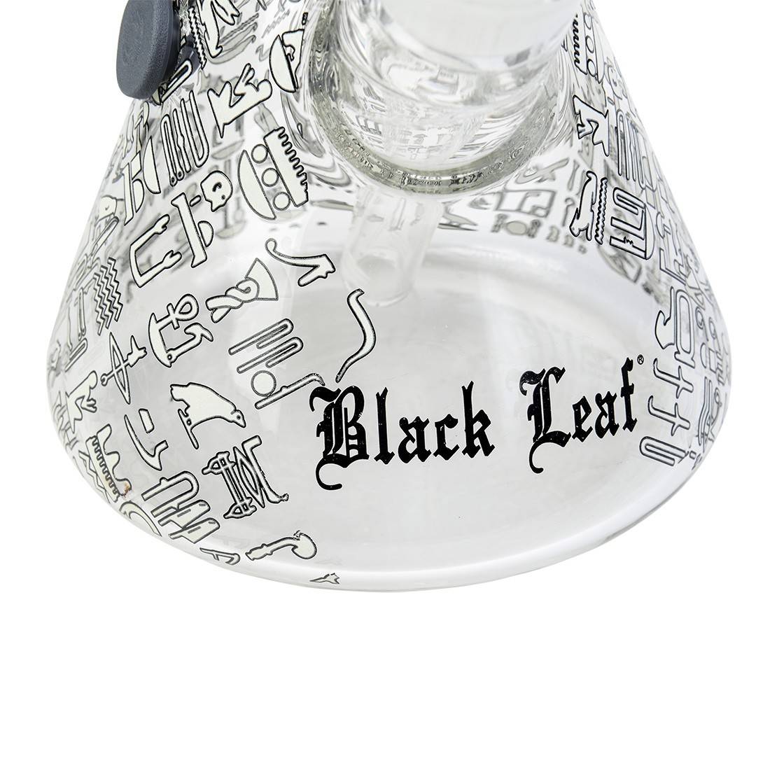 Bang en verre Black Leaf