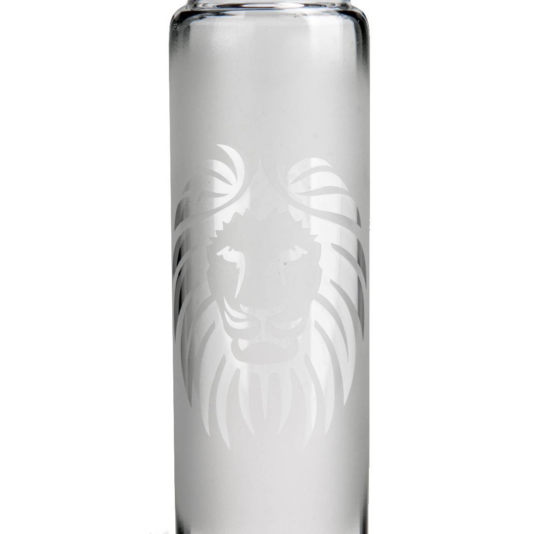 Bang en verre lion