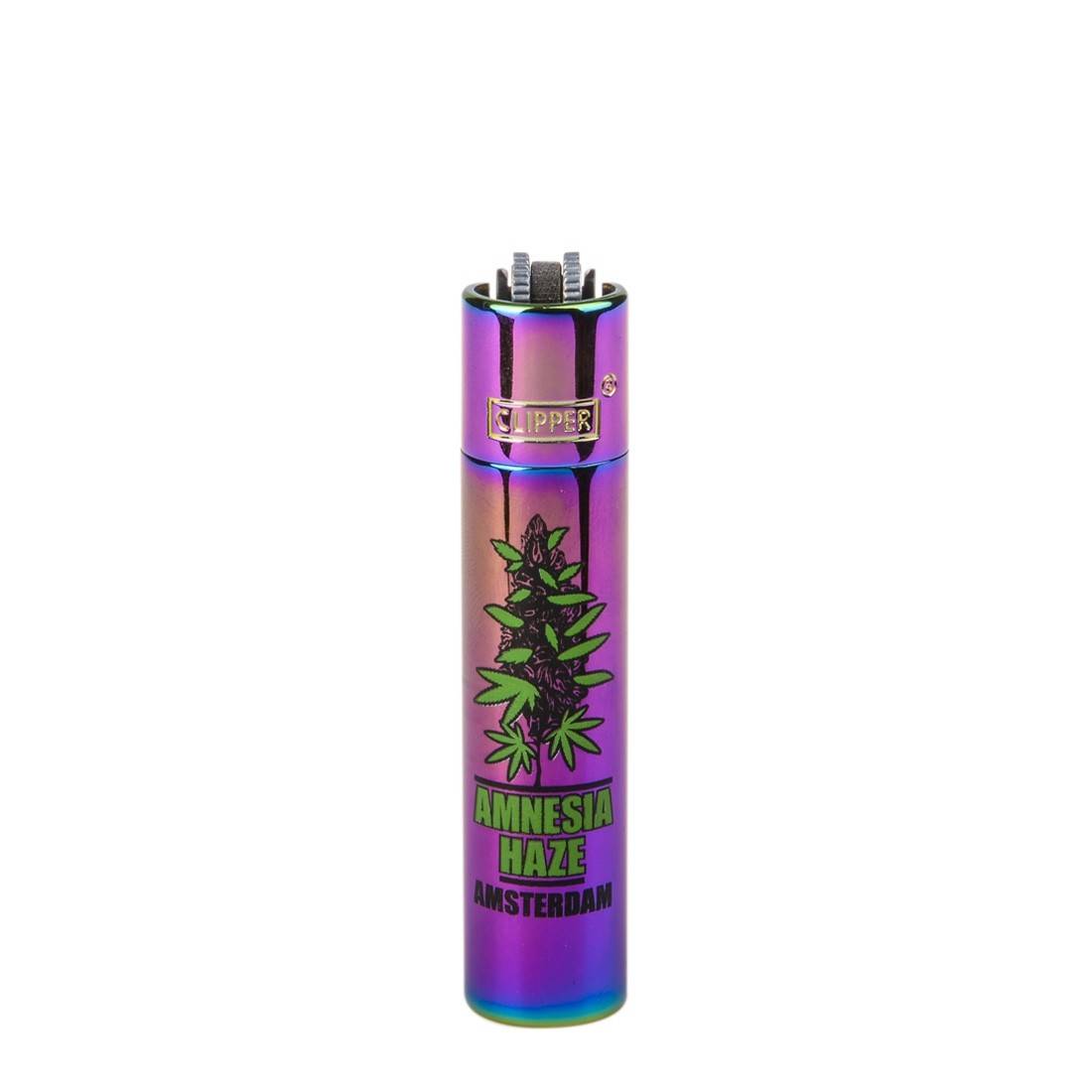 Briquet clipper métal rose