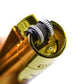 Briquet clipper dorée