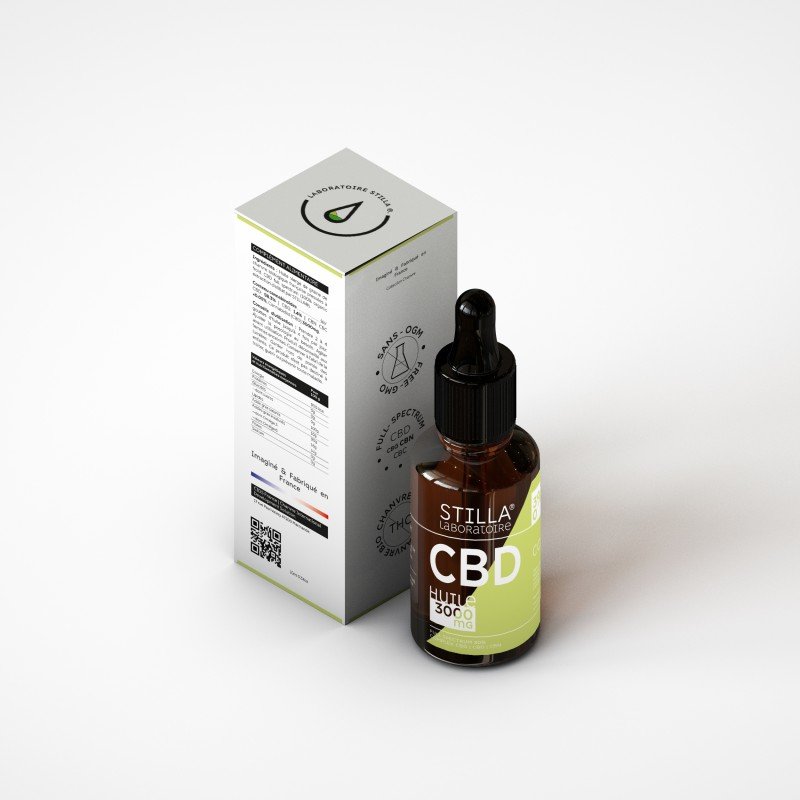 Huile de CBD 30% <br> Graines de Chanvre