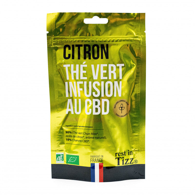 Thé Vert Citron Infusion CBD