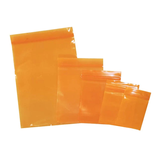 Pochon plastique zip de couleur