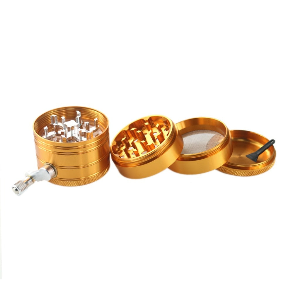 Grinder weed Manivelle