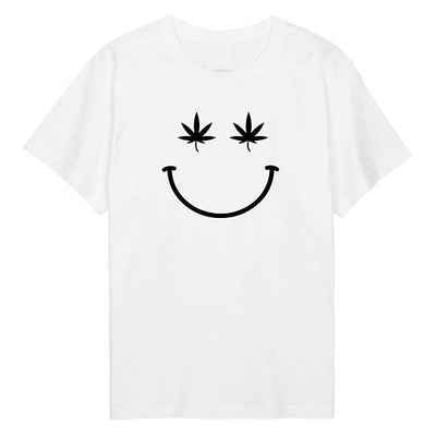 T-Shirt Cannabis Smiley