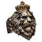 Bague Cannabis <br> Lion Rasta