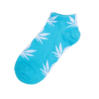 Chaussette Weed Bleu et Blanc