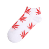 Chaussette Weed Blanc et Rouge