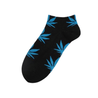 Chaussette Weed Bleu et Noir