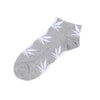 Chaussette Weed Gris et Blanc