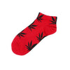 Chaussette Weed Rouge et Noir